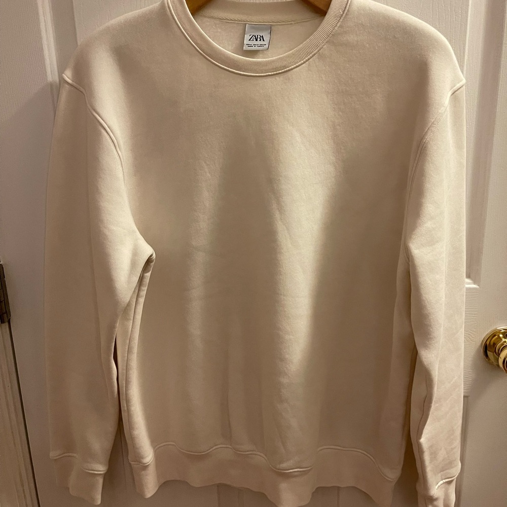 Long sleeve zara crewneck. Very comfy from the inside